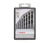 Bosch Holzspiralbohrer-Set Robust Line, 8-teilig, 3 - 10 mm
